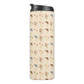 Mushroom-Muster Thermosbecher (Nach rechts gedreht)