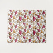Mushroom-Muster Wandteppich (Vorderseite (Horizontal))