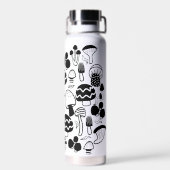 Mushroom Nature Black Trinkflasche (Rückseite)