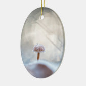 Mushroom Nature Foto Keramik Ornament (Links)