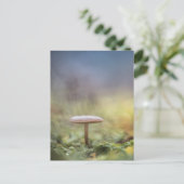 Mushroom Nature Foto Postkarte (Stehend Vorderseite)