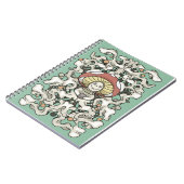 Mushroom notebook notizblock (Linke Seite)