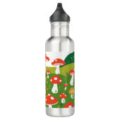 Mushroom Outdoor Adventure Lover Water Flasche Edelstahlflasche (Rechts)