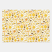 Mushroom Pasta Groceries Geschenkpapier Set (Vorderseite 2)