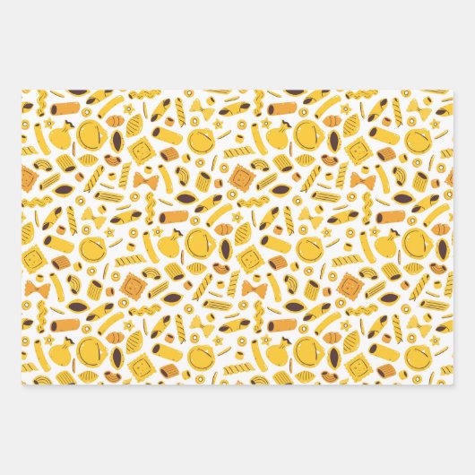 Mushroom Pasta Groceries Geschenkpapier Set (Vorderseite 2)