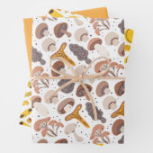 Mushroom Pasta Groceries Geschenkpapier Set (Beispiel)