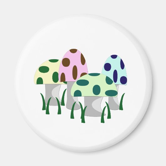 Mushroom-Patch Magnet (Vorne)