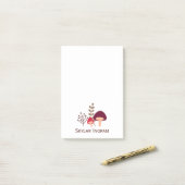 Mushroom-Patch Post-it Klebezettel (Auf Schreibtisch)