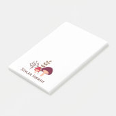 Mushroom-Patch Post-it Klebezettel (angewinkelt)