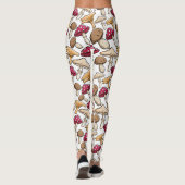 Mushroom Pattern Leggings (Rückseite)