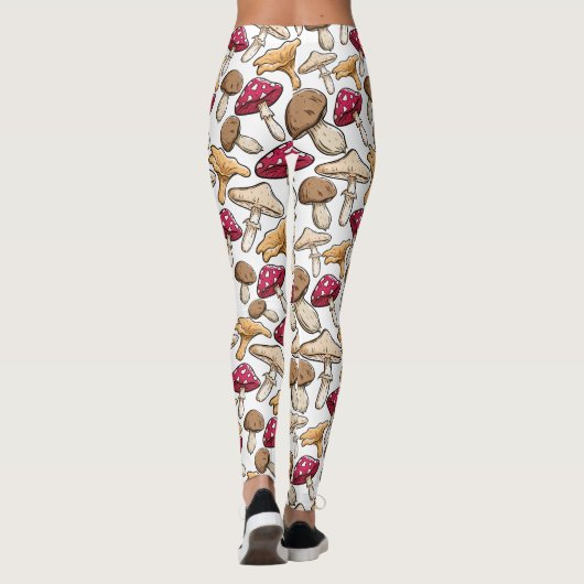 Mushroom Pattern Leggings (Rückseite)