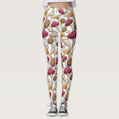 Mushroom Pattern Leggings (Vorderseite)