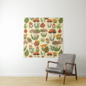 Mushroom pattern.  wandteppich (Beispiel)