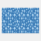 Mushroom Pattern Weihnachtsfeiertag Kernstück Geschenkpapier Set (Vorderseite 2)