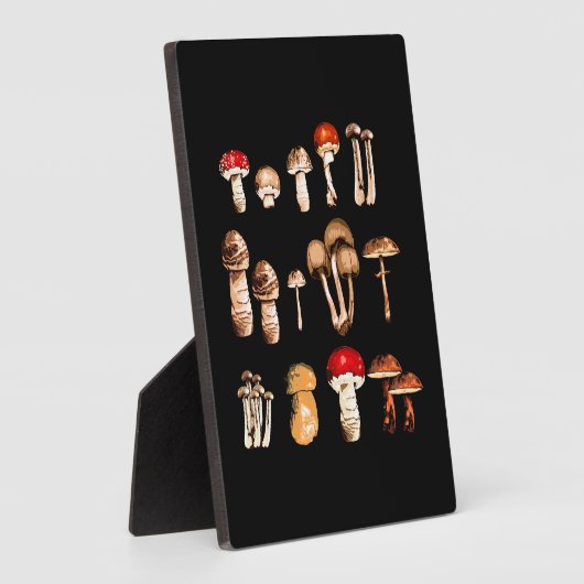 Mushroom Picker Life Fotoplatte (Seite)