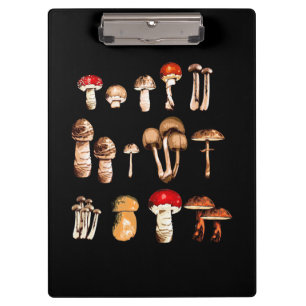 Mushroom Picker Life Klemmbrett