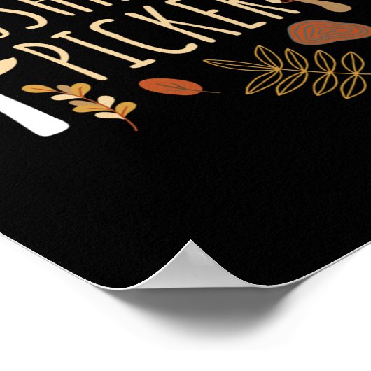 Mushroom Picker Mushroom sammeln Fungi Poster (Ecke)