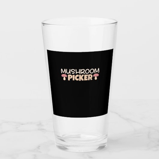 Mushroom Pickers Glas (Vorderseite)