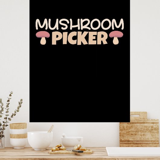 Mushroom Pickers Poster (Küche)
