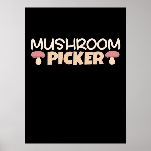 Mushroom Pickers Poster (Vorne)