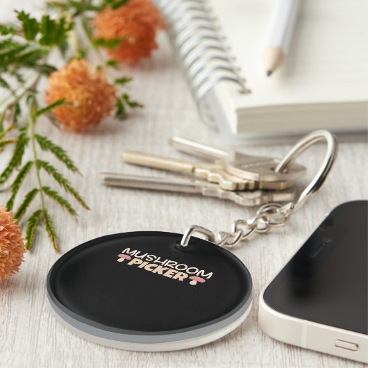 Mushroom Pickers Schlüsselanhänger (Vorderseite rechts)