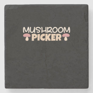 Mushroom Pickers Steinuntersetzer