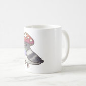 Mushroom Pigeon Kaffeetasse (VorderseiteRechts)