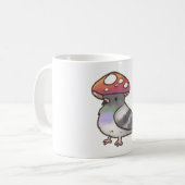 Mushroom Pigeon Kaffeetasse (Vorderseite Links)