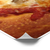 Mushroom Pizza Poster (Ecke)