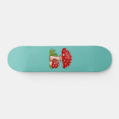 MUSHROOM POLKA DOT GIRLS SKATEBOARD DECK (Horizontal)