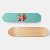 MUSHROOM POLKA DOT GIRLS SKATEBOARD DECK (Horizontal)