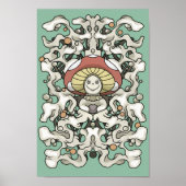 Mushroom Poster (Vorne)
