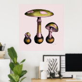 Mushroom Poster Serie 5 (Heimbüro)