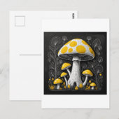 Mushroom Postkarte (Vorne/Hinten)