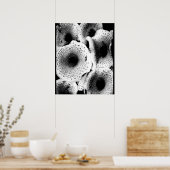 Mushroom Print Art Classic Poster (Küche)