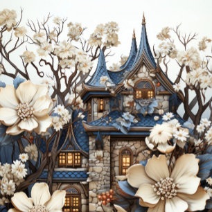 Mushroom Print Tasse 3D