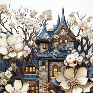 Mushroom Print Tasse 3D