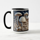 Mushroom Print Tasse 3D (Links)