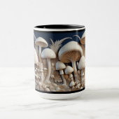 Mushroom Print Tasse 3D (Zentrum)