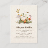 Mushroom Pumpkin Butterfly Books For Baby Shower Begleitkarte (Vorderseite)