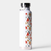 Mushroom Red Woodoll Kinder Niedliche Blumenschule Trinkflasche (Rechts)