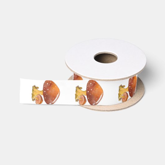 Mushroom Ribbon Satinband (Spule)