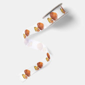 Mushroom Ribbon Satinband (Rückseite)