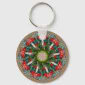 Mushroom Rising™ Keychain Schlüsselanhänger (Vorderseite)