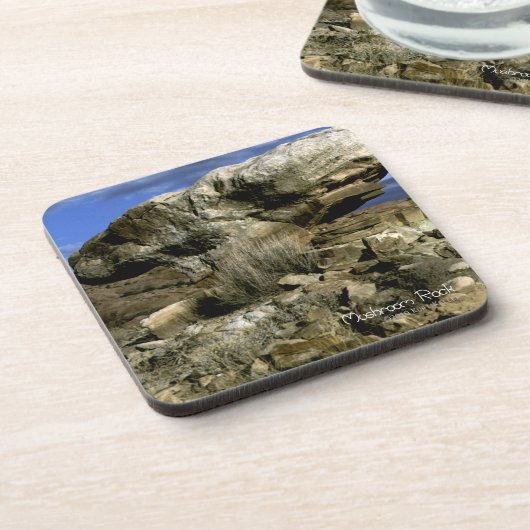 Mushroom Rock Getränkeuntersetzer (Linke Seite)