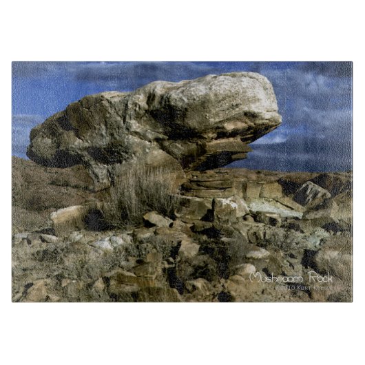 Mushroom Rock Schneidebrett (Vorderseite)