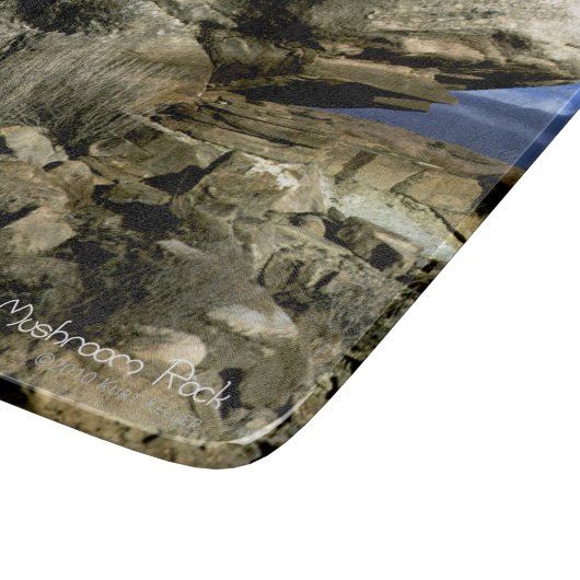 Mushroom Rock Schneidebrett (Ecke)