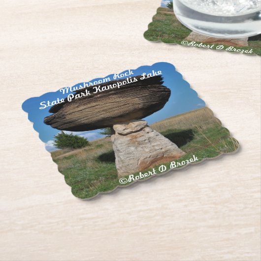 Mushroom Rock Staat Park Untersetzer (angewinkelt)