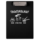 Mushroom-Sammlerplan Klemmbrett (Vorderseite)