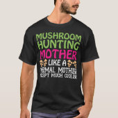 Mushroom-Shirt - Natureindrücken - Pilzjagd T-Shirt (Vorderseite)
